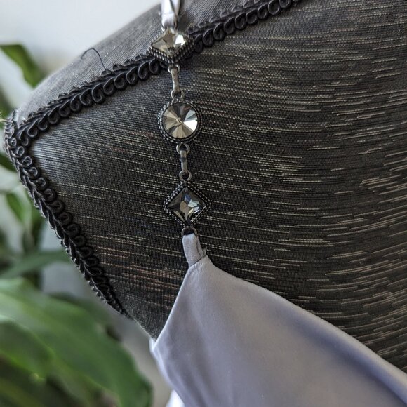 Sold!!!! Silver slip dress from Zara. - Picture 3 of 5